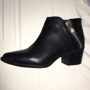 Steve by Steve Madden Black Booties